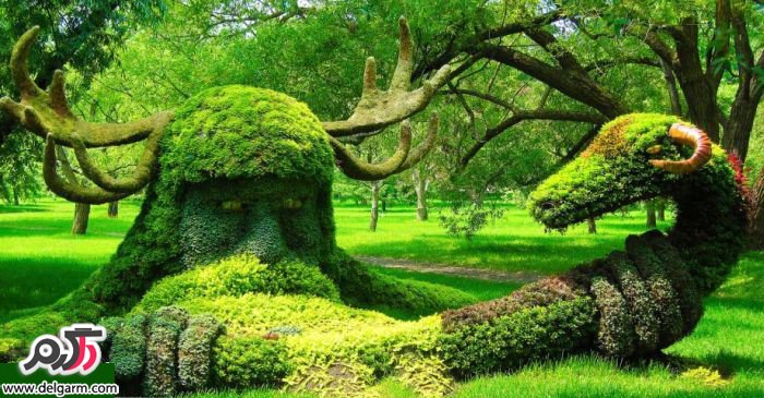 باغ گل مونتریال، محل مجسمه&zwnj;های فوق&zwnj;العاده