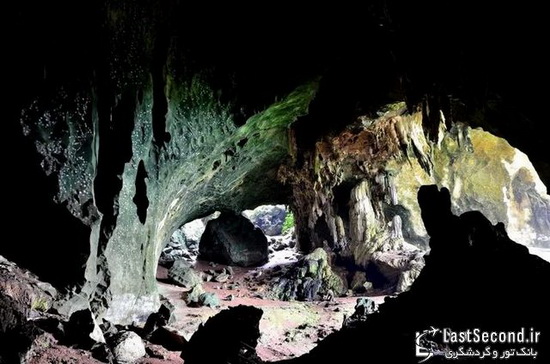 غارهای زیبا و تماشایی در مالزی
