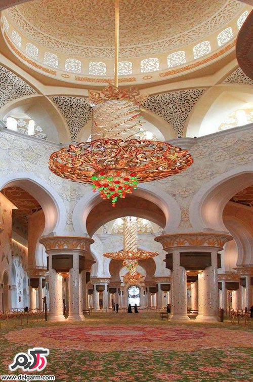  مسجدی لوکس از جنس طلا