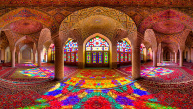 تصاویر خیره کننده و متفاوت از مساجد تاریخی ایران (+ تصاویر)