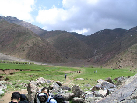 دشت هویج یکی از زیباترین جاذبه‌های روستای افجه
