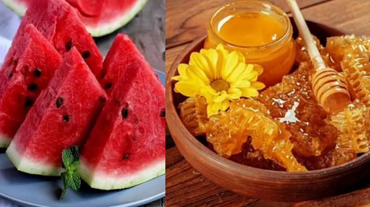 خواص بی نظیر ترکیب هندوانه و عسل (2 نکته مهم)