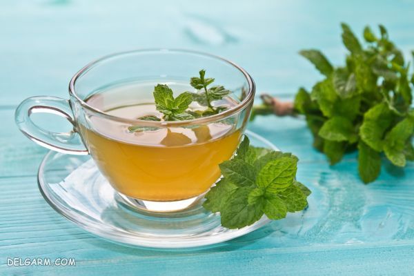 معرفی ۹ نوشیدنی قدرتمند ضد تهوع (2 نکته مهم) چای نعناع نوشیدنی قوی برای حالت تهوع