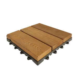 کفپوش مدل تایل ترموود 3 ردیفه سایز 30×30 سانتی متر