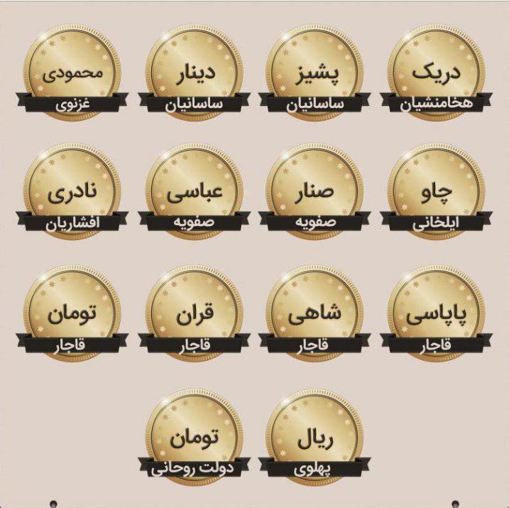 اولین واحد پول ایران از ابتدا تا کنون !