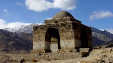 دیدنیهای اصفهان وشهرستان های تابعه -آتشکده (چهار تاقی) نیاسر کاشان (+ تصاویر)