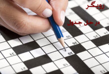 رویگر در جدول / جواب رویگر در حل جدول