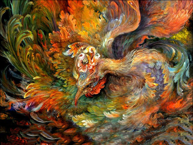 ققنوس سمبل چیست و چه فرقی با سیمرغ دارد ؟ (2 نکته مهم)