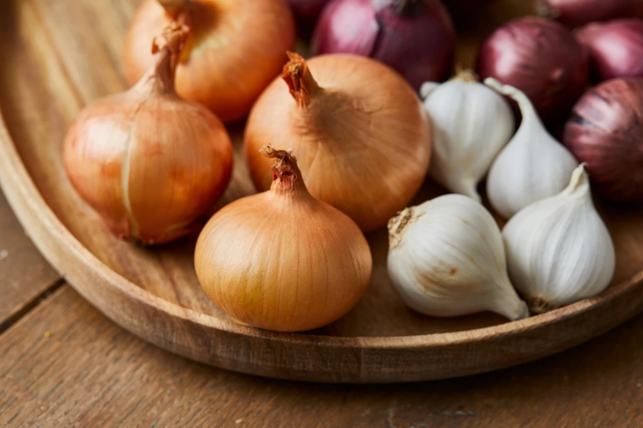 عوارض سیر، پیاز برای اسید معده