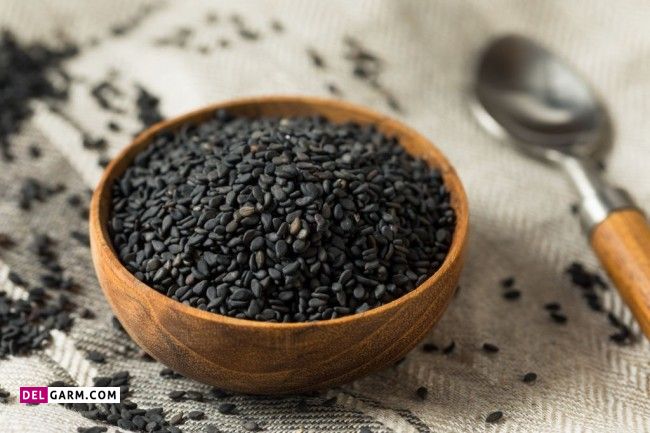 تفاوت کنجد خام و معمولی
