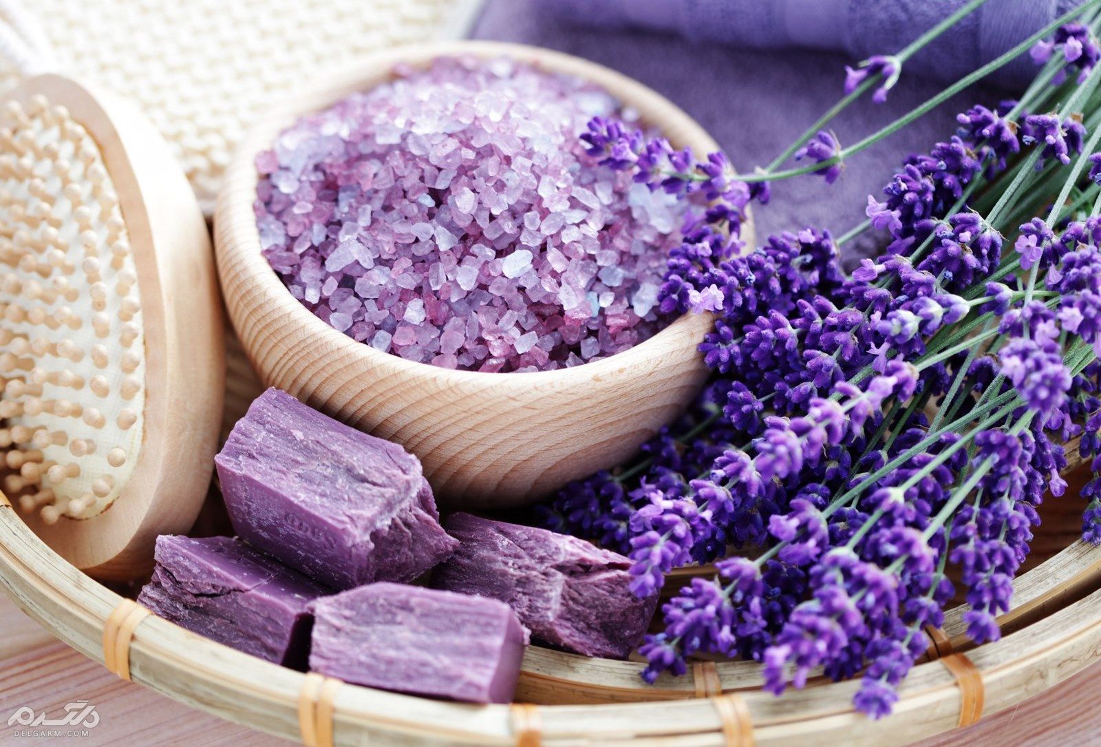 صابون گیاهی اسطوخودوس