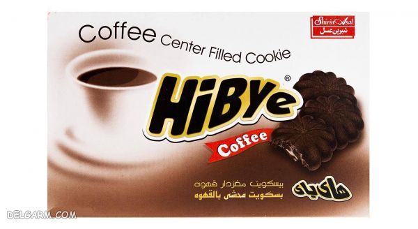 بیسکویت مغزدار قهوه های بای