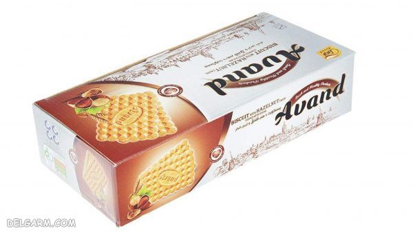 بیسکویت با تزیین شکر