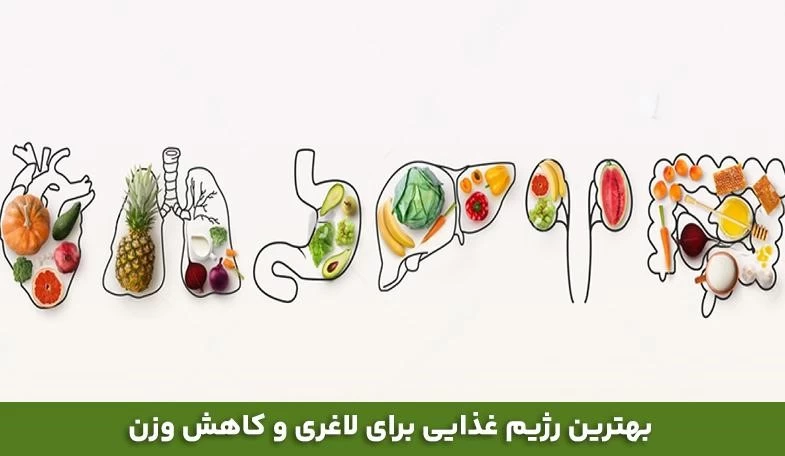 بهترین رژیم غذایی برای لاغری و کاهش وزن (2 نکته مهم)