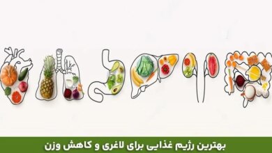 بهترین رژیم غذایی برای لاغری و کاهش وزن (2 نکته مهم)