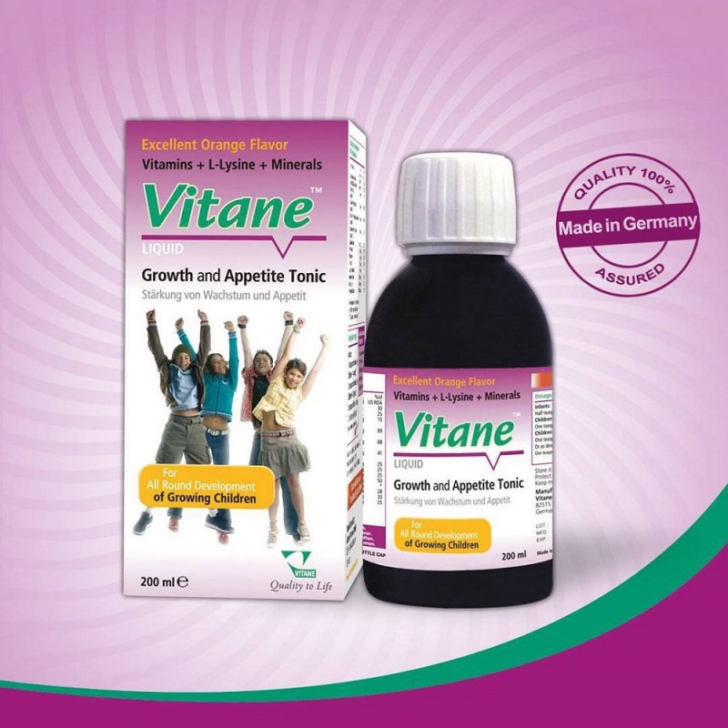 فواید و نحوه مصرف شربت ویتان (Vitane) (2 نکته مهم)