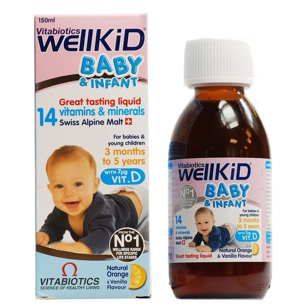 آشنایی با شربت تقویت کننده ول کید بیبی (Well Kid Baby Syrup) (2 نکته مهم)