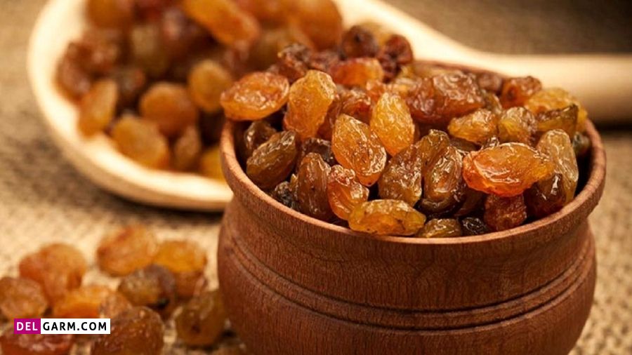 میزان کالری کشمش پلویی چقدر است؟
