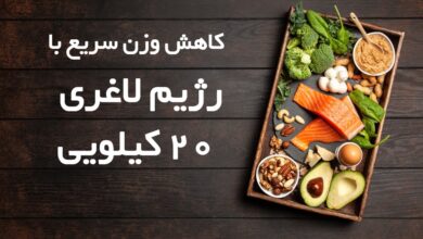 راهنمای قدم به قدم رژیم لاغری سریع ۲۰ کیلویی (2 نکته مهم)