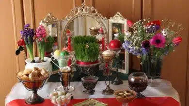 اجزای اصلی خوان نوروزی و نمادشناسی آن