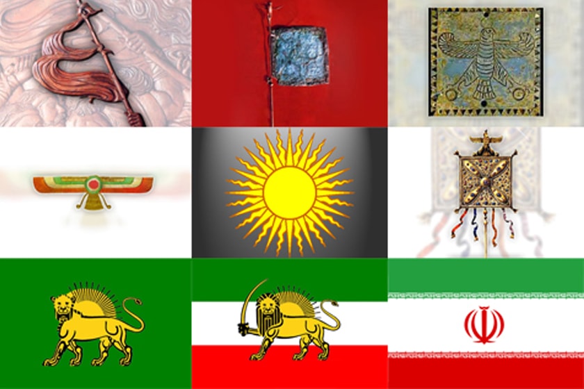 پرچم و درفش در ایران باستان (+ تصاویر) پرچم و درفش در ایران باستان (+ تصاویر)