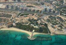 اسکله و پارک تفریحی ساحلی میرمهنا در کیش