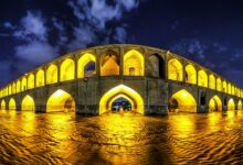 تصاویر زیبا و معرفی کوتاه سی و سه پل اصفهان