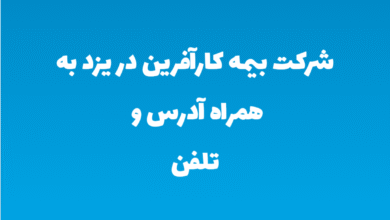 شرکت بیمه کارآفرین در یزد به همراه آدرس و تلفن