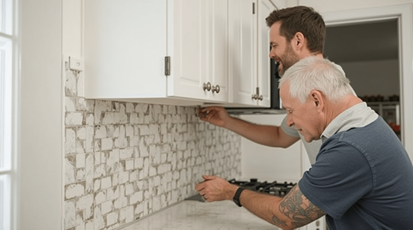 نکات مربوط به نصب و اجرای کاشی بین کابینتی