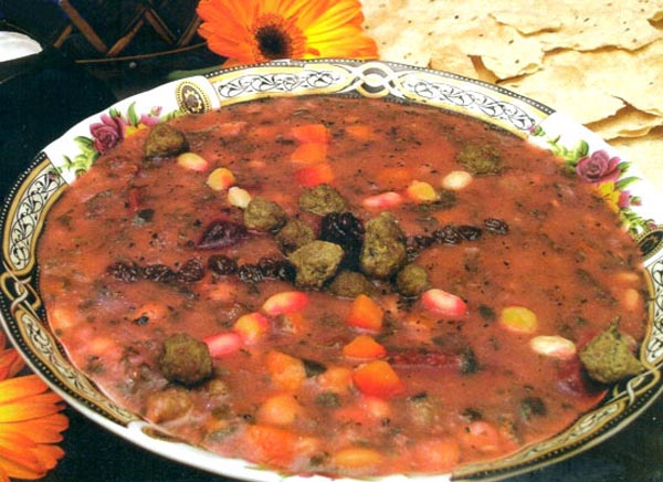 دستور تهیه آش سماق غذای سنتی و محبوب اصفهان (مرحله به مرحله)