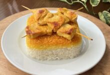 طرز تهیه جوجه سیر و کره خوشمزه و ساده (فیلم آموزشی)