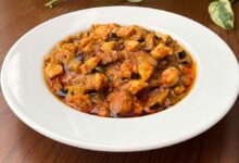طرز تهیه خوراک بادمجون خوشمزه و سریع (فیلم آموزشی)