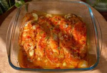 طرز تهیه مرغ تنوری خوشمزه در فر (فیلم آموزشی)