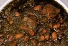 طرز تهیه قورمه سبزی قم (مرحله به مرحله)