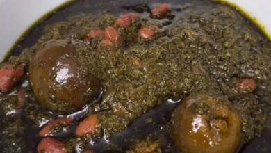 طرز تهیه قورمه سبزی گلاور (مرحله به مرحله)