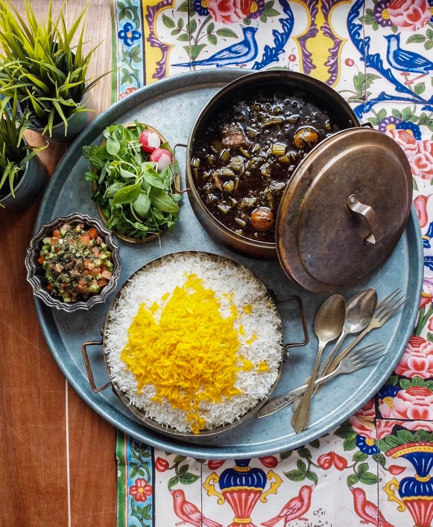 چکار کنم قورمه سبزی روغن بندازه ؟