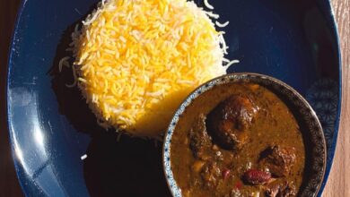 طرز تهیه قورمه سبزی عربی (مرحله به مرحله)