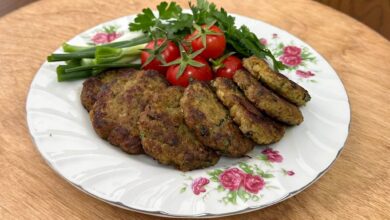 طرز تهیه کتلت بادمجان خوشمزه و مجلسی (فیلم آموزشی)