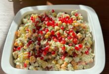 طرز تهیه سالاد پاییزی خوشمزه و سالم (فیلم آموزشی)