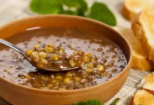 طرز تهیه عدسی لعابدار خوشمزه و ساده به سبک رستورانی