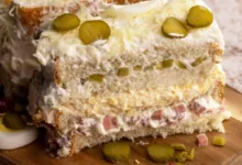 طرز تهیه کیک مرغ مجلسی (سرد با نان تست)