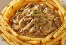 طرز تهیه بیف استروگانف( خوشمزه و راحت)