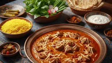 طرز تهیه خورش خلال کرمانشاهی( خوشمزه و اصیل)