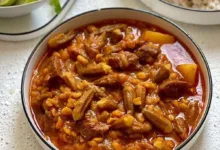 طرز تهیه خورشت بامیه خوشمزه و راحت(با تمر هندی) 22