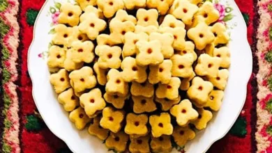 طرز تهیه شیرینی نخودچی(خوشمزه و راحت) طرز تهیه شیرینی نخودچی(خوشمزه و راحت)