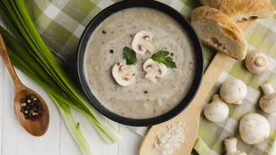 طرز تهیه سوپ شیر و خامه و قارچ( خوشمزه و ساده)
