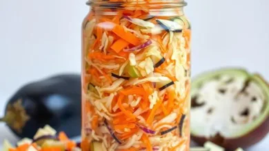 طرز تهیه ترشی لیته( خوشمزه و ساده)