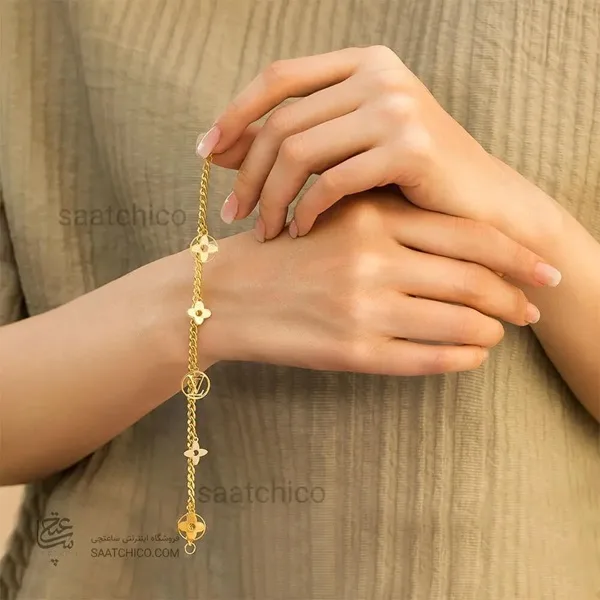 بررسی 5 مدل دستبند طلا زنجیری جدید مناسب هدیه بررسی 5 مدل دستبند طلا زنجیری جدید مناسب هدیه