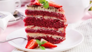 🎂 طرز تهیه کیک ردولوت( خوشمزه و چشم نواز و راحت)