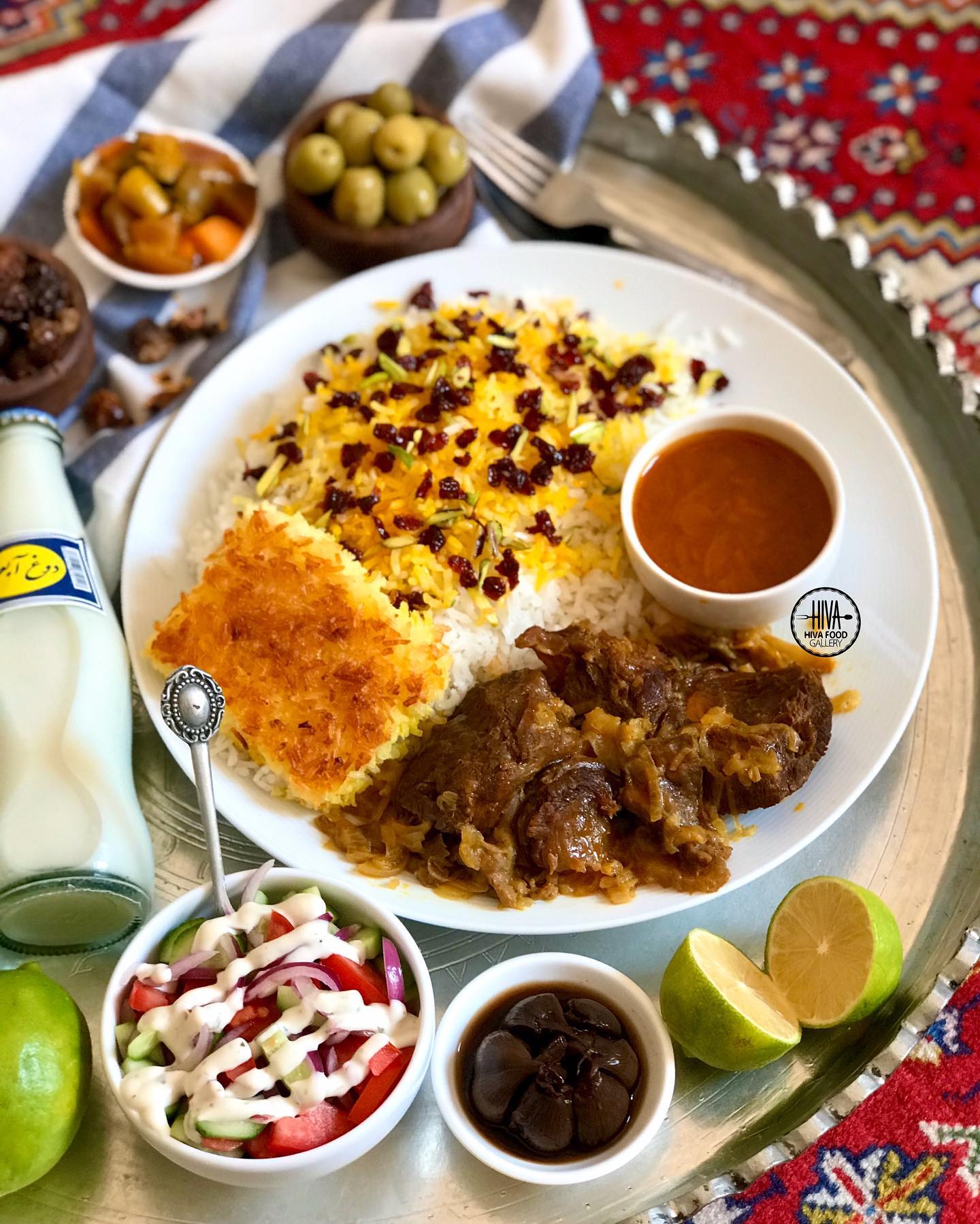 طرز تهیه چلو گوشت گوسفندی